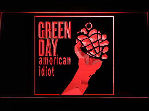 Green Day American Idiot LED Neon Sign